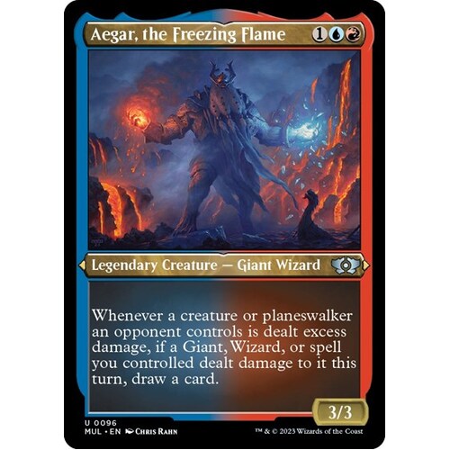 Aegar, the Freezing Flame (Foil Etched) - MUL