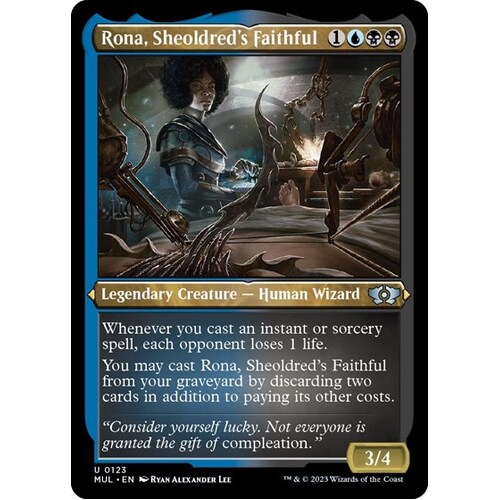 Rona, Sheoldred's Faithful (Foil Etched) - MUL