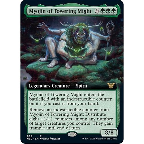 Myojin of Towering Might (Extended Art) - NEC