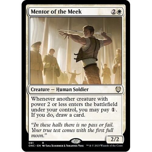 Mentor of the Meek - ONC