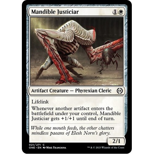 Mandible Justiciar - ONE