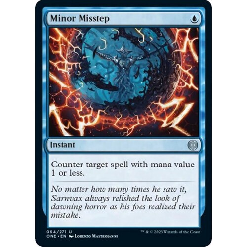 Minor Misstep - ONE