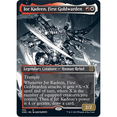 Jor Kadeen, First Goldwarden (Borderless) - ONE