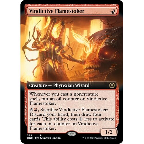 Vindictive Flamestoker (Extended Art) - ONE