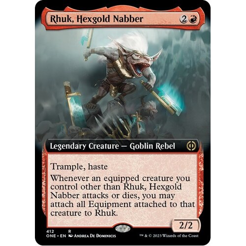 Rhuk, Hexgold Nabber (Extended Art) - ONE