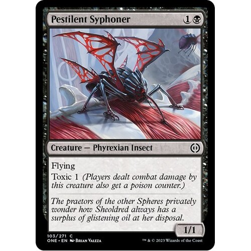 Pestilent Syphoner FOIL - ONE