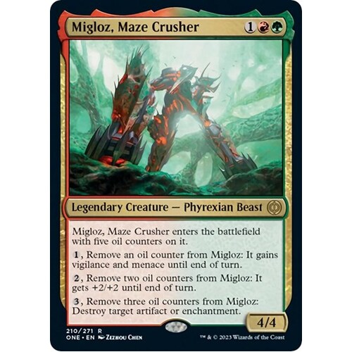 Migloz, Maze Crusher FOIL - ONE