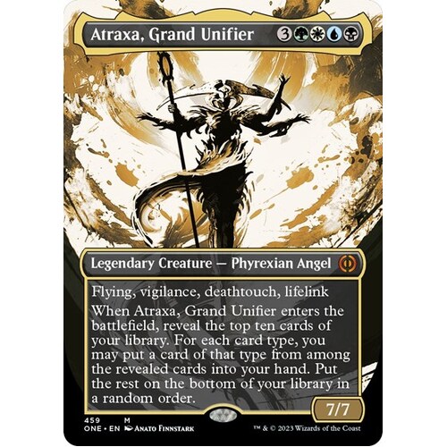 Atraxa, Grand Unifier (Showcase) (Step-and-Compleat Foil) - ONE