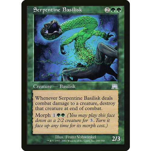 Serpentine Basilisk - ONS