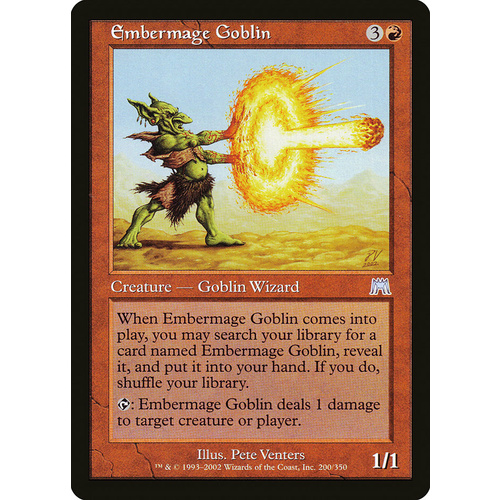 Embermage Goblin FOIL - ONS