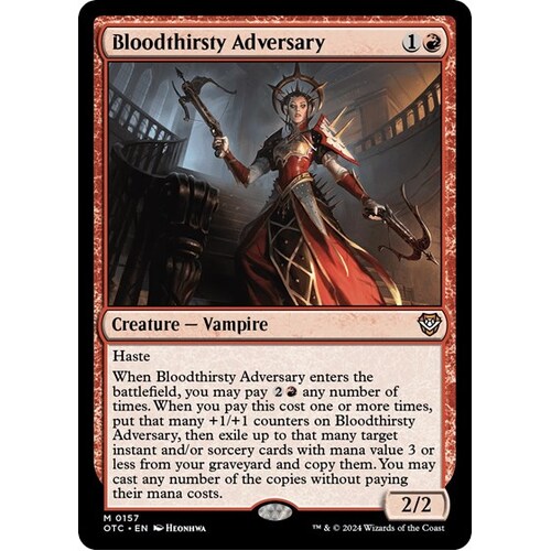 Bloodthirsty Adversary - OTC