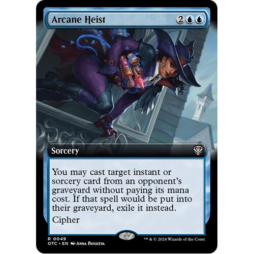 Arcane Heist (Extended Art) FOIL - OTC