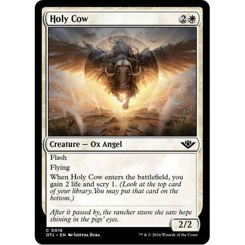 Holy Cow - OTJ