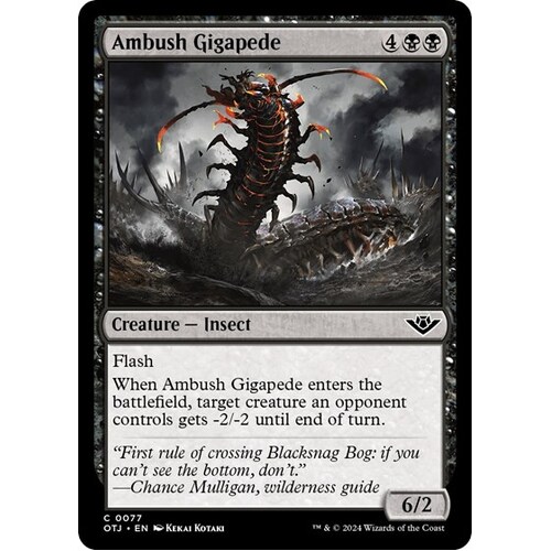 Ambush Gigapede - OTJ