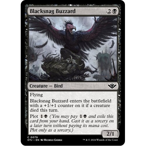 Blacksnag Buzzard - OTJ