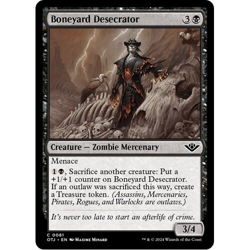 Boneyard Desecrator - OTJ