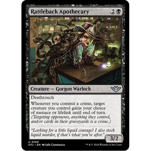 Rattleback Apothecary - OTJ