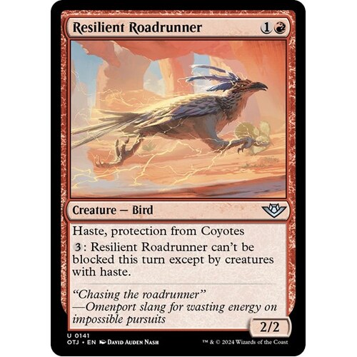 Resilient Roadrunner - OTJ