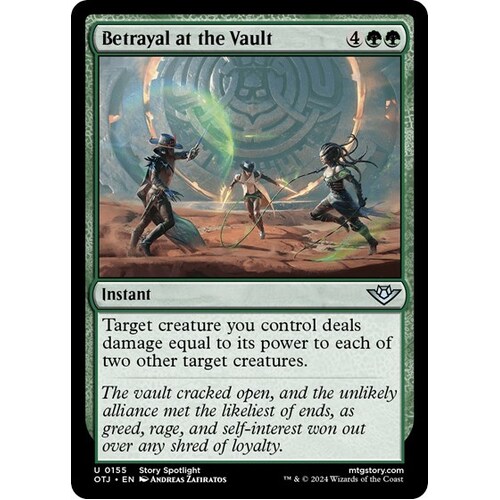 Betrayal at the Vault - OTJ