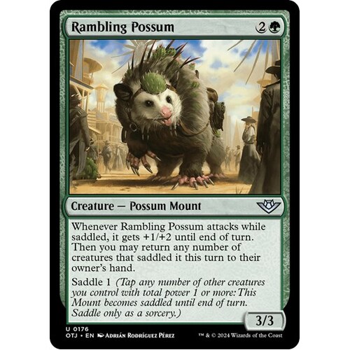 Rambling Possum - OTJ