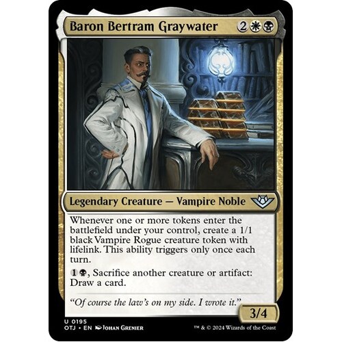 Baron Bertram Graywater - OTJ