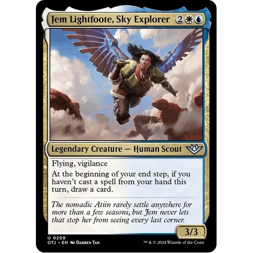 Jem Lightfoote, Sky Explorer - OTJ