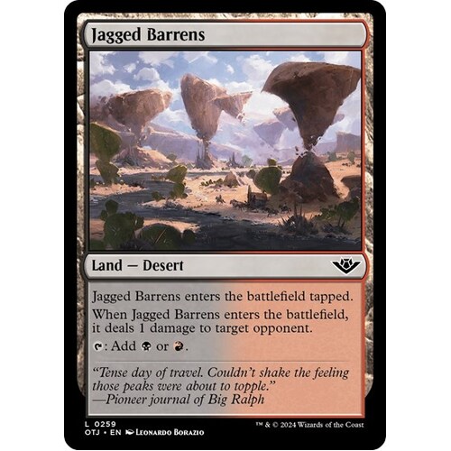 Jagged Barrens - OTJ