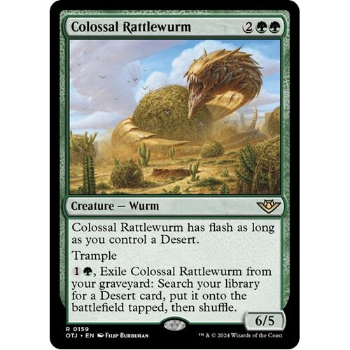 Colossal Rattlewurm FOIL - OTJ