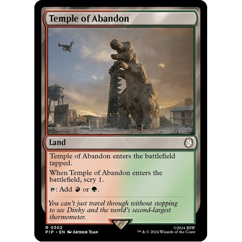 Temple of Abandon - PIP