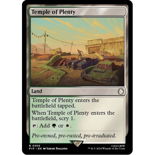 Temple of Plenty - PIP