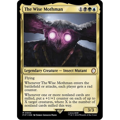 The Wise Mothman FOIL - PIP