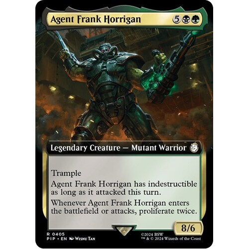 Agent Frank Horrigan (Extended Art) FOIL - PIP