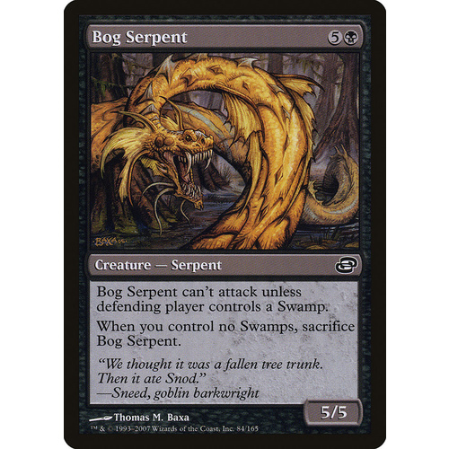 Bog Serpent - PLC