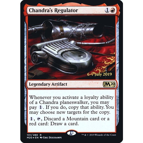 Chandra's Regulator (Prerelease) FOIL - M20