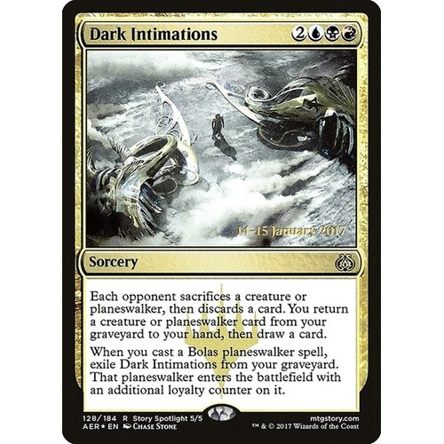 Dark Intimations FOIL - PRE