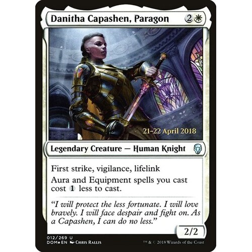 Danitha Capashen, Paragon FOIL - PRE