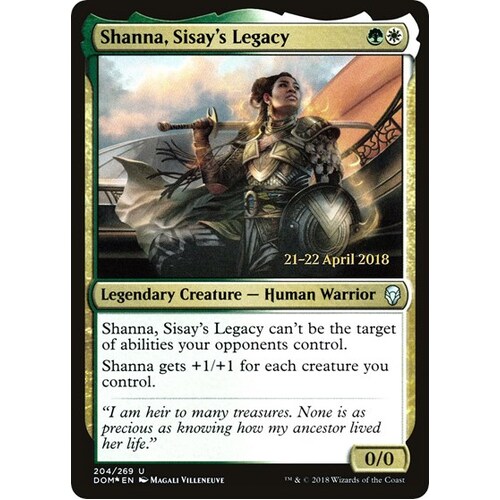 Shanna, Sisay's Legacy FOIL - PRE