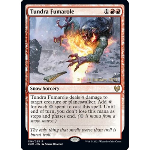 Tundra Fumarole FOIL - PRE