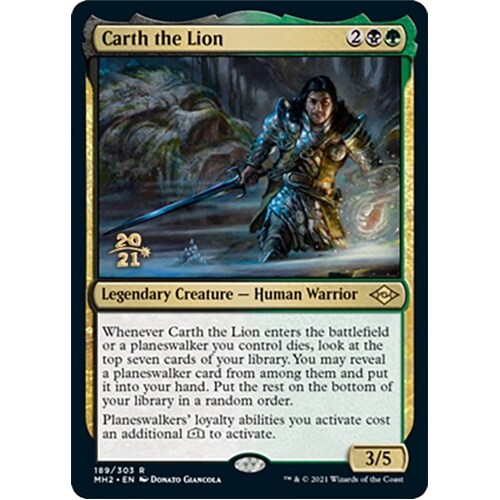 Carth the Lion FOIL - PRE