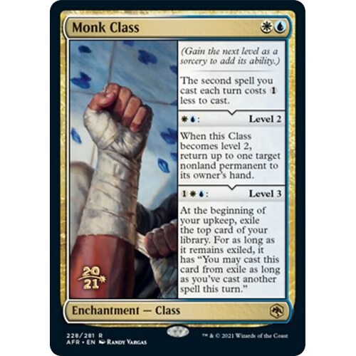 Monk Class FOIL - PRE