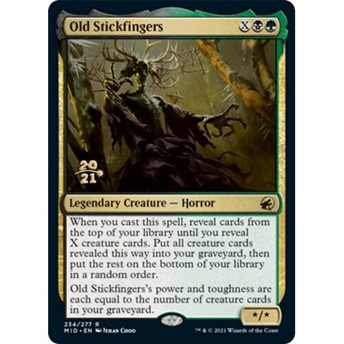 Old Stickfingers FOIL - PRE