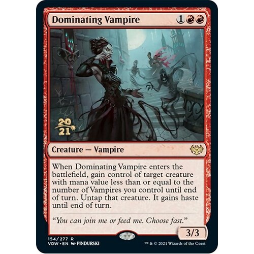 Dominating Vampire FOIL - PRE