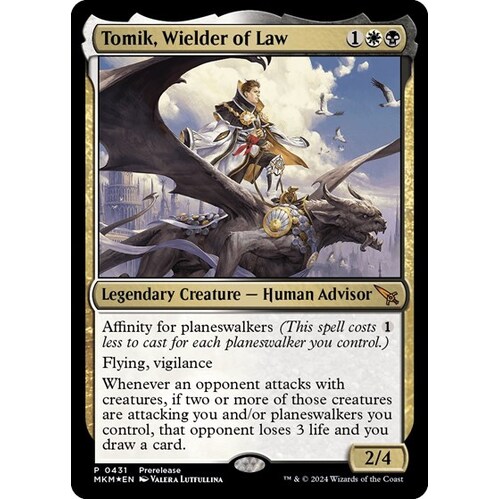 Tomik, Wielder of Law - PRE