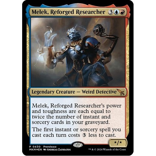 Melek, Reforged Researcher - PRE