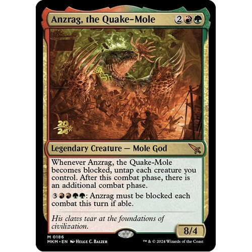 Anzrag, the Quake-Mole - PRE