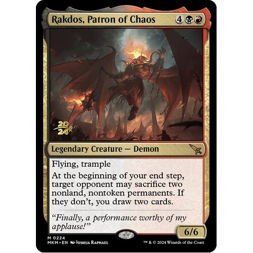 Rakdos, Patron of Chaos - PRE