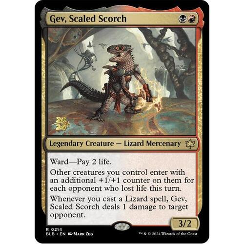 Gev, Scaled Scorch - PRE