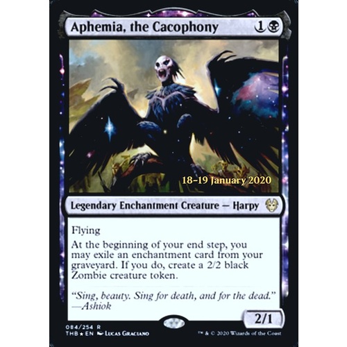 Aphemia, the Cacophony (Prerelease) FOIL - THB