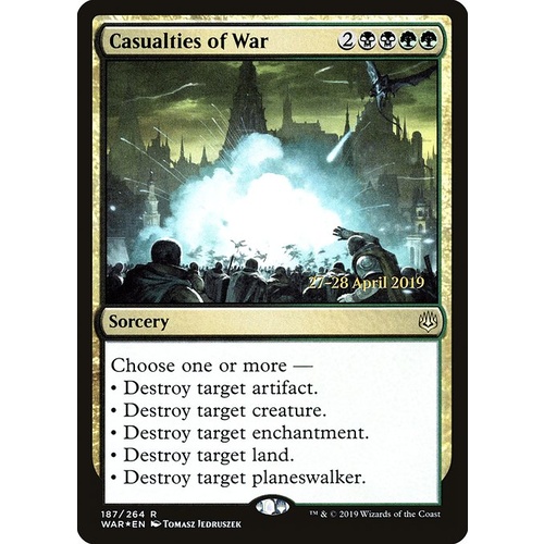 Casualties of War Pre-Release FOIL - WAR