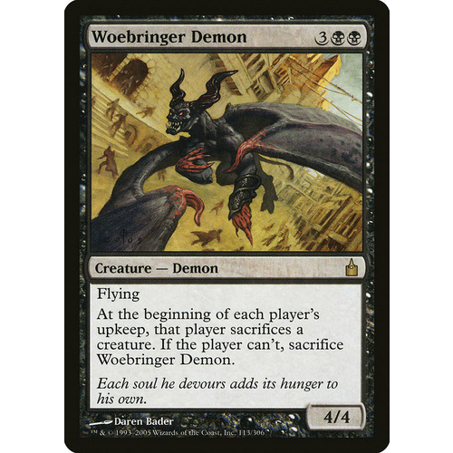 Woebringer Demon - RAV